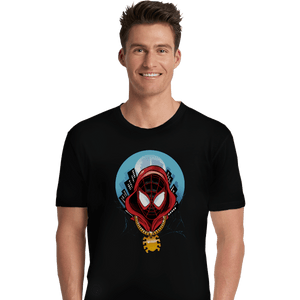 Shirts Premium Shirts, Unisex / Small / Black Spider Chain