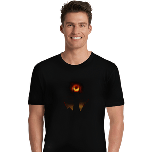 Shirts Premium Shirts, Unisex / Small / Black Black Hole Sauron