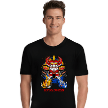 Load image into Gallery viewer, Daily_Deal_Shirts Premium Shirts, Unisex / Small / Black Chibi Megazord
