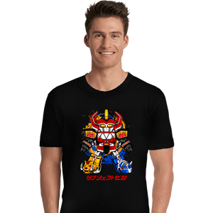 Daily_Deal_Shirts Premium Shirts, Unisex / Small / Black Chibi Megazord