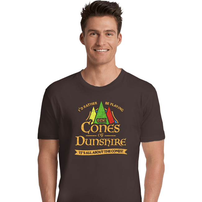 Secret_Shirts Premium Shirts, Unisex / Small / Dark Chocolate The Cones