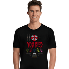 Load image into Gallery viewer, Shirts Premium Shirts, Unisex / Small / Black You Died

