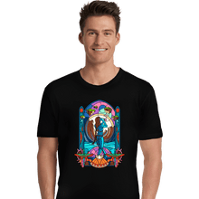 Load image into Gallery viewer, Daily_Deal_Shirts Premium Shirts, Unisex / Small / Black Stained Glass Paradise
