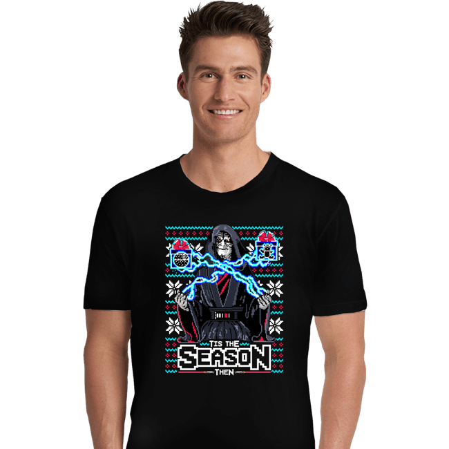 Daily_Deal_Shirts Premium Shirts, Unisex / Small / Black Tis The Season Then