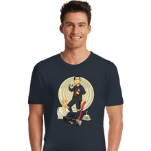 Load image into Gallery viewer, Secret_Shirts Premium Shirts, Unisex / Small / Dark Heather A Man Called Five
