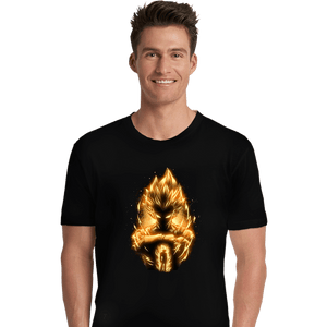 Daily_Deal_Shirts Premium Shirts, Unisex / Small / Black Golden Saiyan Prince