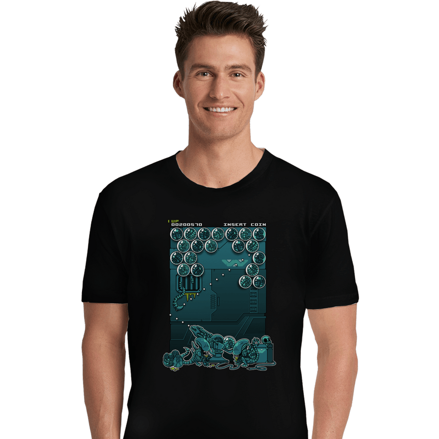 Shirts Premium Shirts, Unisex / Small / Black Alien Bobble