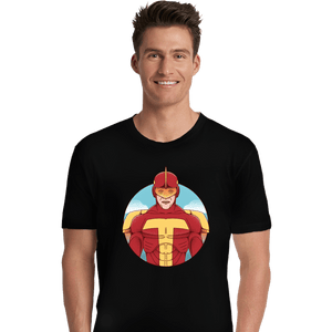 Shirts Premium Shirts, Unisex / Small / Black Turbo Man