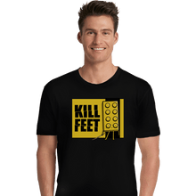 Load image into Gallery viewer, Shirts Premium Shirts, Unisex / Small / Black Kill Feet
