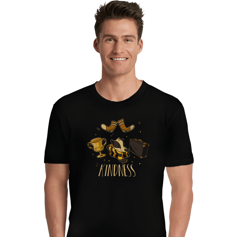 Shirts Premium Shirts, Unisex / Small / Black Kindness