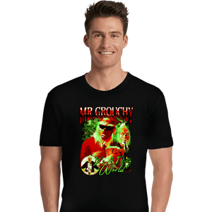 Shirts Premium Shirts, Unisex / Small / Black Mr Grouchy x CoDdesigns Dirty World