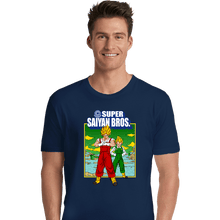 Load image into Gallery viewer, Secret_Shirts Premium Shirts, Unisex / Small / Navy Super S Bros
