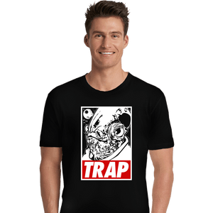 Shirts Premium Shirts, Unisex / Small / Black Trap