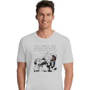 Shirts Premium Shirts, Unisex / Small / White Make Mistakes Get Blotto