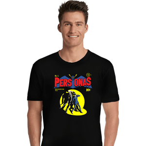 Shirts Premium Shirts, Unisex / Small / Black Investigation Team Comics