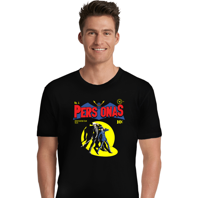 Shirts Premium Shirts, Unisex / Small / Black Investigation Team Comics