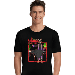 Shirts Premium Shirts, Unisex / Small / Black Satanic Exorcism