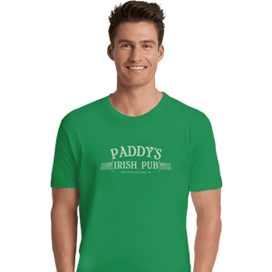 Shirts Premium Shirts, Unisex / Small / Irish Green Paddy's Pub