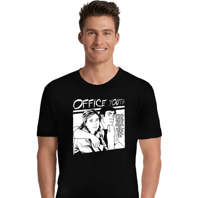 Shirts Premium Shirts, Unisex / Small / Black Office Youth