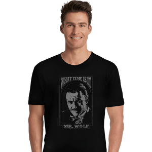 Shirts Premium Shirts, Unisex / Small / Black The Wolf