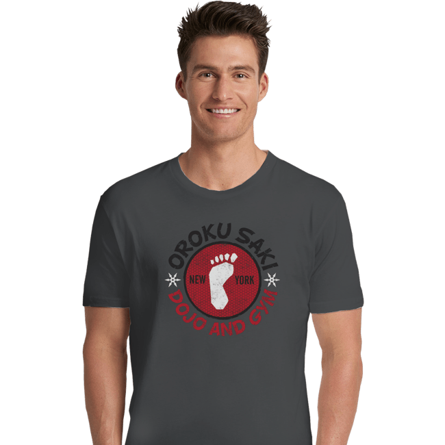 Shirts Premium Shirts, Unisex / Small / Charcoal Saki's Dojo