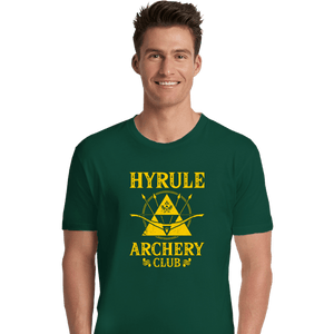 Daily_Deal_Shirts Premium Shirts, Unisex / Small / Forest Hyrule Archery Club
