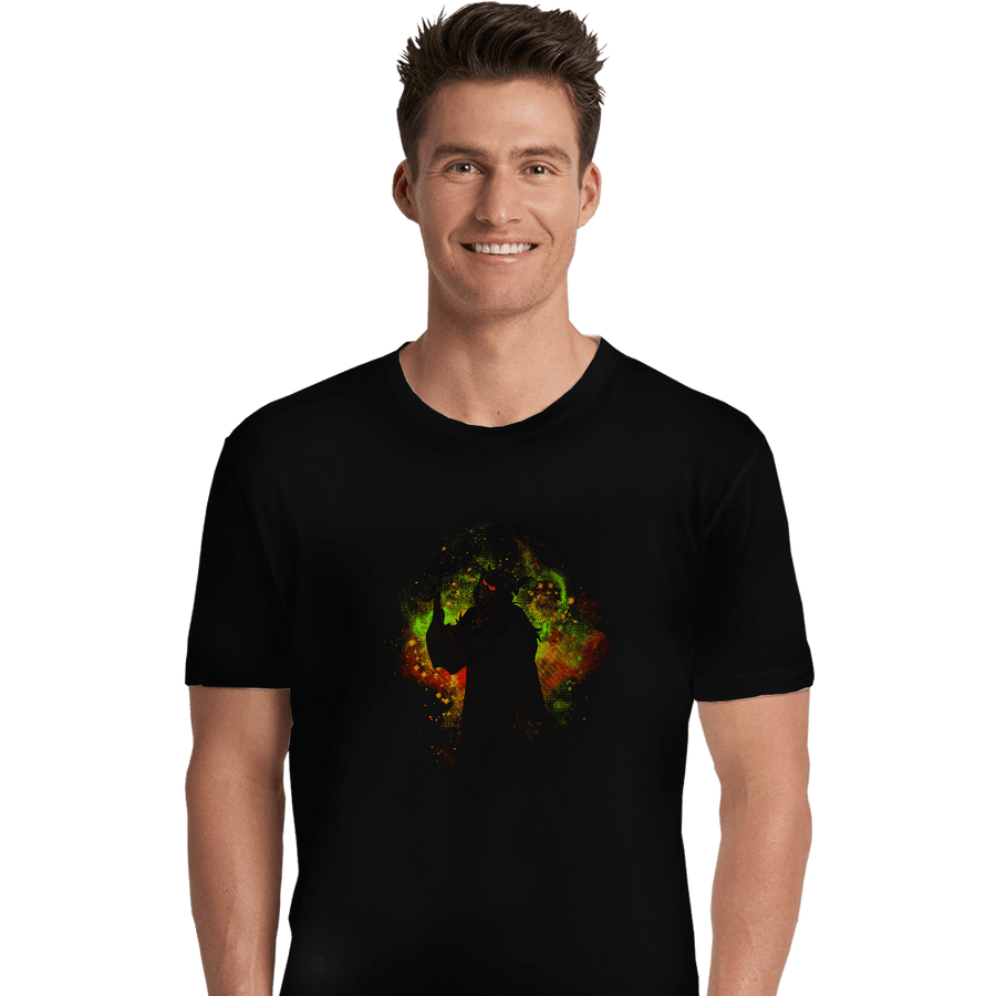 Shirts Premium Shirts, Unisex / Small / Black Horned King Art