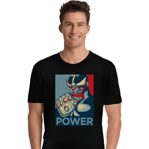 Shirts Premium Shirts, Unisex / Small / Black Power