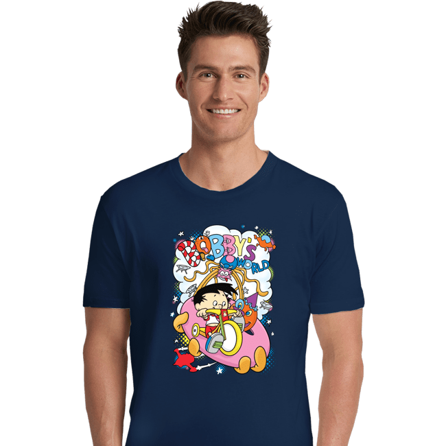 Secret_Shirts Premium Shirts, Unisex / Small / Navy Bobby's World