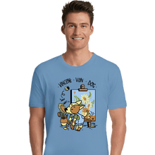 Load image into Gallery viewer, Daily_Deal_Shirts Premium Shirts, Unisex / Small / Powder Blue Vincent Van Dog
