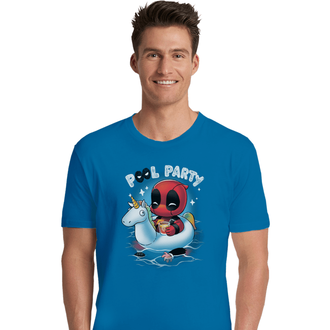 Shirts Premium Shirts, Unisex / Small / Sapphire Pool Party