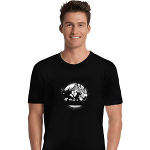 Daily_Deal_Shirts Premium Shirts, Unisex / Small / Black Moonlight Digivolution