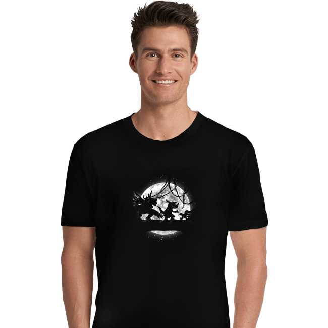 Daily_Deal_Shirts Premium Shirts, Unisex / Small / Black Moonlight Digivolution
