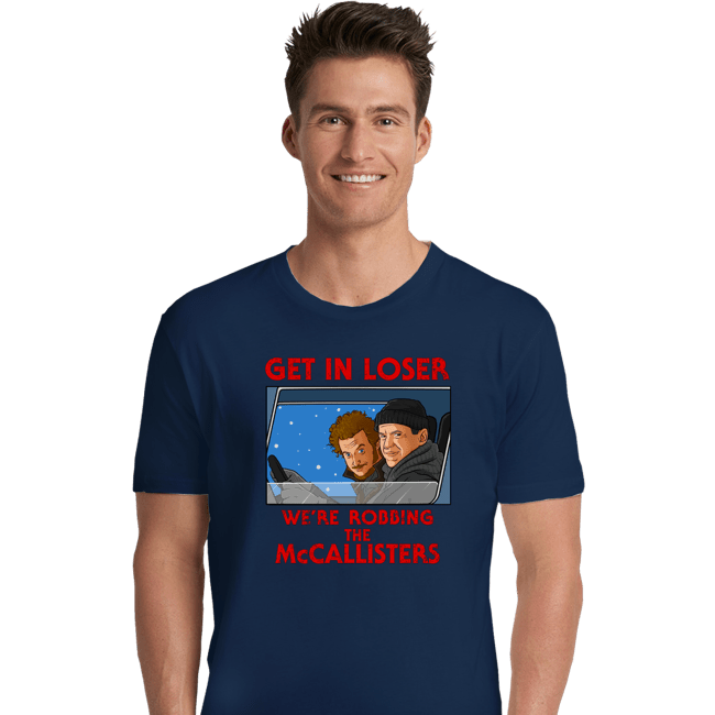 Secret_Shirts Premium Shirts, Unisex / Small / Navy Robbing The McCallisters