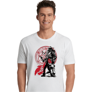 Shirts Premium Shirts, Unisex / Small / White The Fullmetal Alchemist