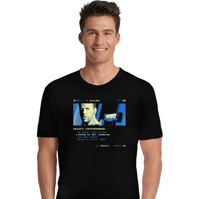 Shirts Premium Shirts, Unisex / Small / Black Yippie Ki Yay Select