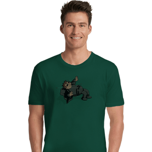 Shirts Premium Shirts, Unisex / Small / Forest Hermes Limbo