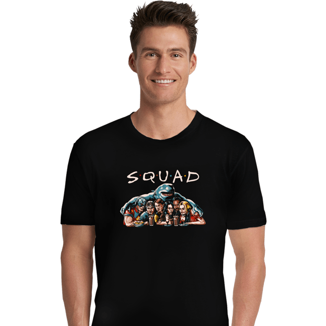 Secret_Shirts Premium Shirts, Unisex / Small / Black SQUAD
