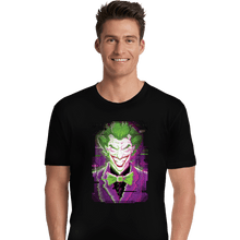 Load image into Gallery viewer, Daily_Deal_Shirts Premium Shirts, Unisex / Small / Black Glitch Joker
