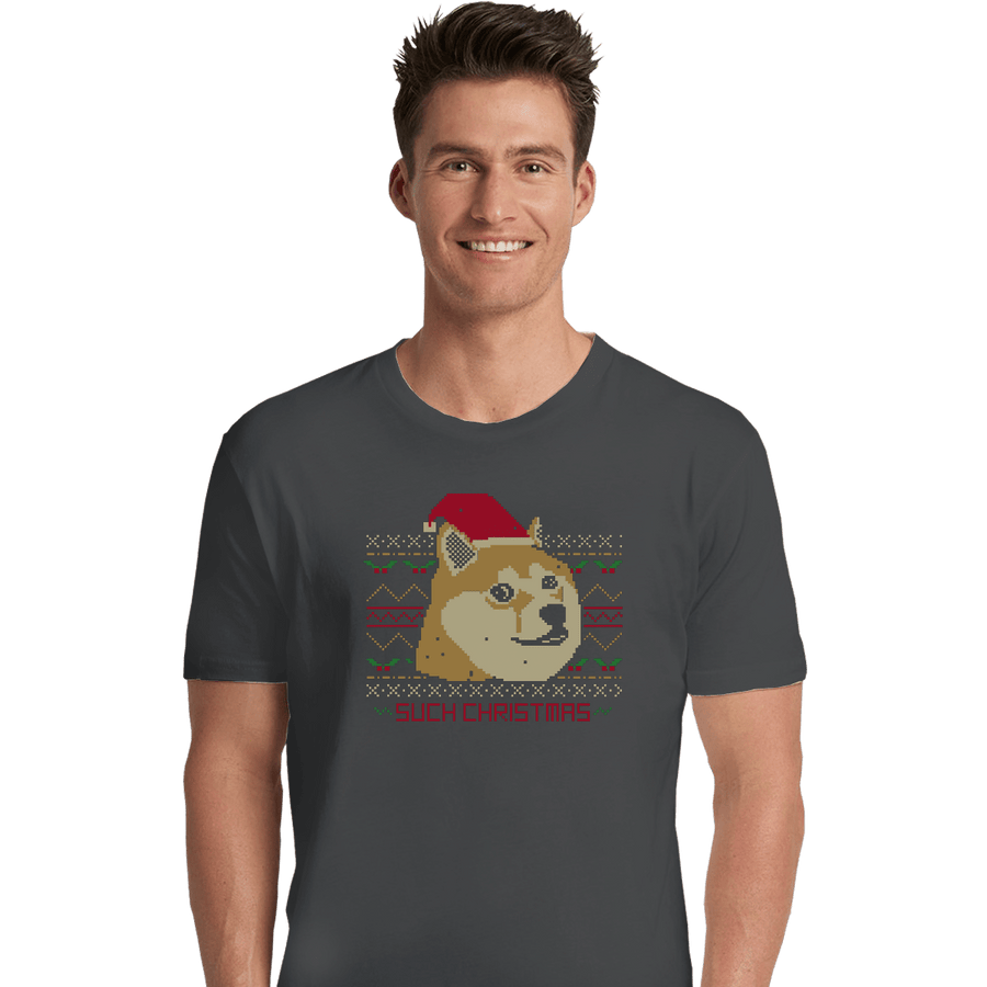 Shirts Premium Shirts, Unisex / Small / Charcoal Such Christmas