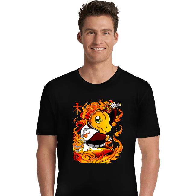 Daily_Deal_Shirts Premium Shirts, Unisex / Small / Black Hashira Fire