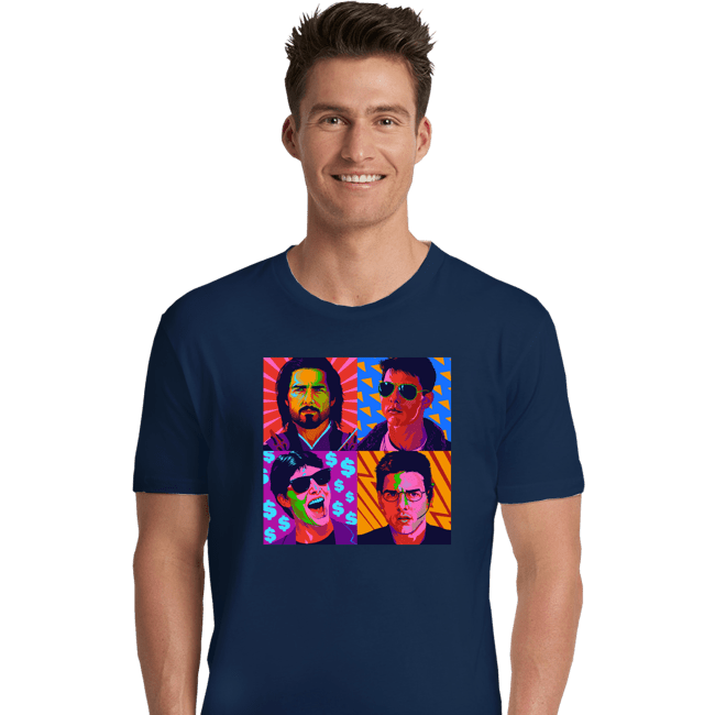 Daily_Deal_Shirts Premium Shirts, Unisex / Small / Navy Pop Tom Cruise