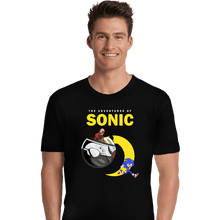 Load image into Gallery viewer, Secret_Shirts Premium Shirts, Unisex / Small / Black Adventures Of Sonic
