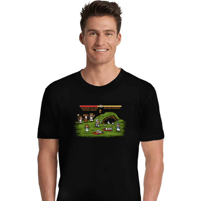 Daily_Deal_Shirts Premium Shirts, Unisex / Small / Black Camelot Fighter