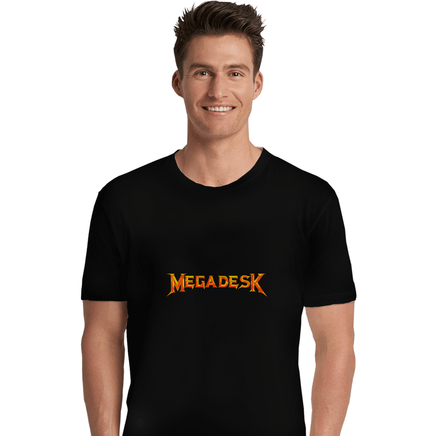 Shirts Premium Shirts, Unisex / Small / Black Megadesk