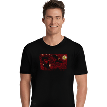 Load image into Gallery viewer, Shirts Premium Shirts, Unisex / Small / Black Starry Dragon
