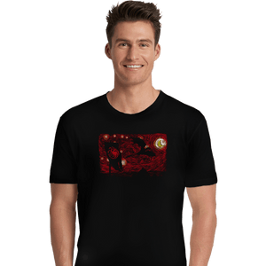 Shirts Premium Shirts, Unisex / Small / Black Starry Dragon