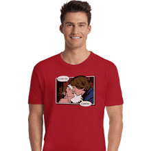 Load image into Gallery viewer, Shirts Premium Shirts, Unisex / Small / Red Rebelstein Kiss
