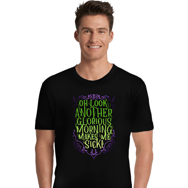 Secret_Shirts Premium Shirts, Unisex / Small / Black Glorious Morning