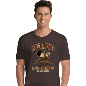 Daily_Deal_Shirts Premium Shirts, Unisex / Small / Dark Chocolate Fighting Browncoats